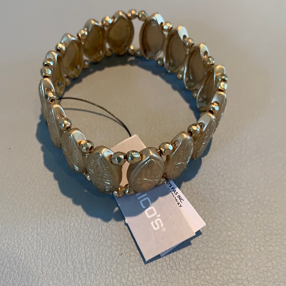 Chicos Gold‎ Bracelet NWT